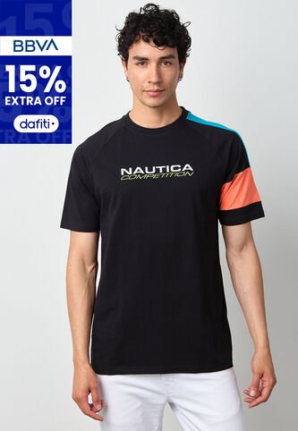 Camiseta NAUTICA Negro Nautica