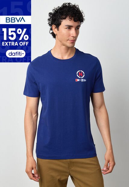 Camiseta NAUTICA Azul