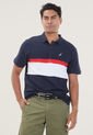 Polo Azul-Blanco-Rojo Nautica de Nautica