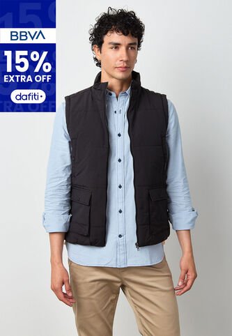 Chaleco  NAUTICA Negro Nautica