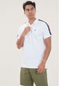 Polo Blanco-Azul-Rojo Nautica de Nautica