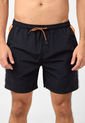 Traje de Baño Negro-Naranja-Blanco NAUTICA de Nautica