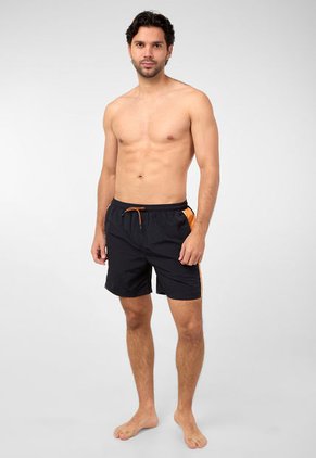 Traje de Baño Negro-Naranja-Blanco NAUTICA