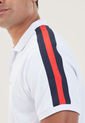 Polo Blanco-Azul-Rojo Nautica de Nautica
