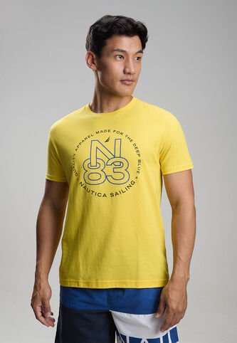 Camiseta NAUTICA Amarillo Nautica