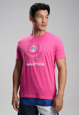 Camiseta NAUTICA Fucsia Nautica
