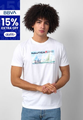 Camiseta NAUTICA Blanco Nautica