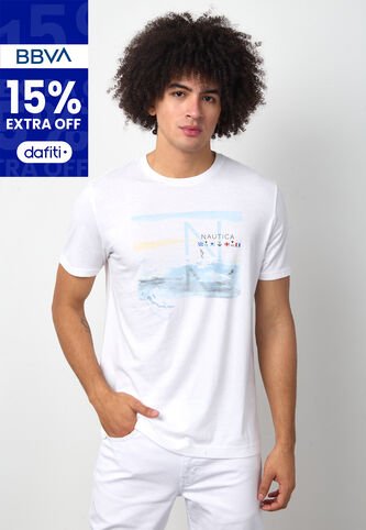 Camiseta NAUTICA Blanco Nautica