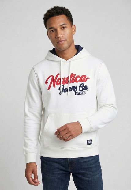 Hoodie NAUTICA Marfil