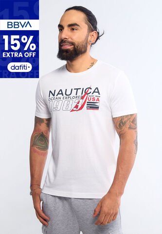 Camiseta NAUTICA Blanco Nautica