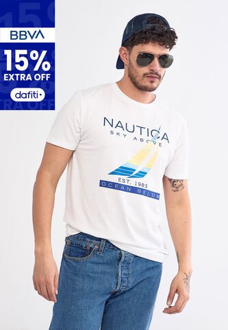 Camiseta NAUTICA Blanco Nautica