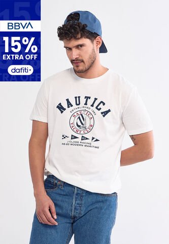 Camiseta NAUTICA Blanco Nautica