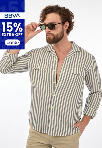 Camisa NAUTICA Gris Nautica