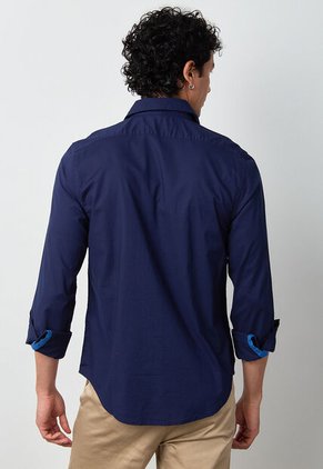 Camisa NAUTICA Azul