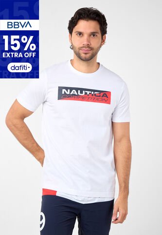 Camiseta NAUTICA Blanco Nautica