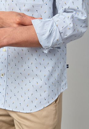Camisa NAUTICA Azul