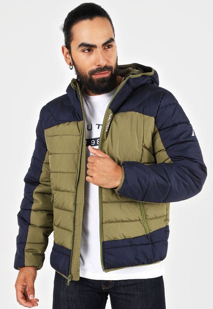 Chaqueta Azul-Verde Oliva Nautica