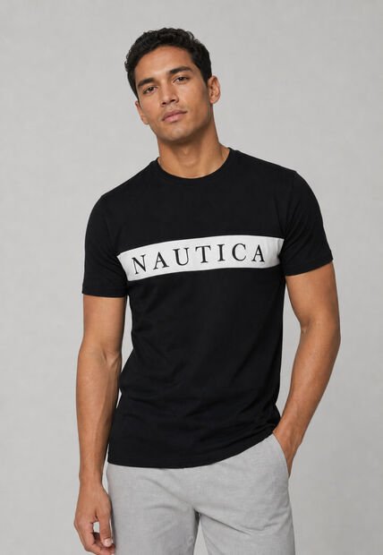 Camiseta NAUTICA Negro