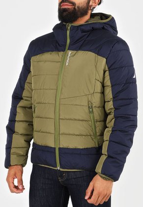 Chaqueta Azul-Verde Oliva Nautica