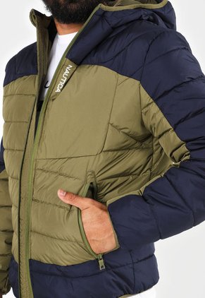 Chaqueta Azul-Verde Oliva Nautica