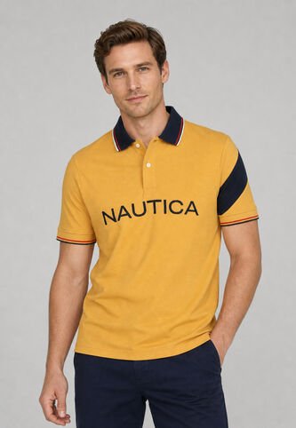 Camiseta Polo NAUTICA Mostaza Nautica