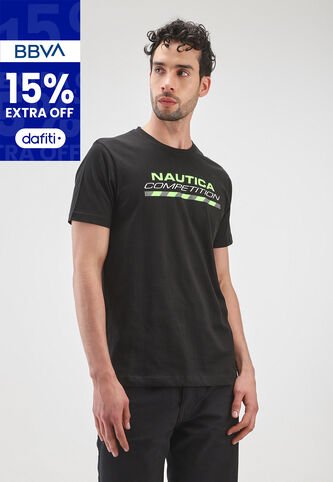 Camiseta NAUTICA Negro Nautica