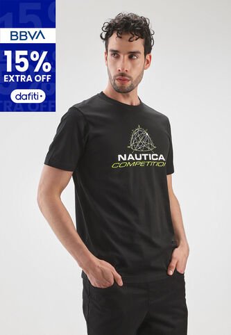 Camiseta NAUTICA Negro Nautica