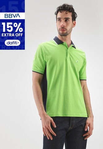 Polo NAUTICA Verde Nautica
