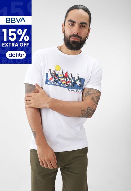 Camiseta NAUTICA Blanco