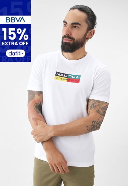 Camiseta NAUTICA Blanco