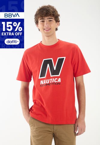 Camiseta NAUTICA Wessix Rojo Nautica