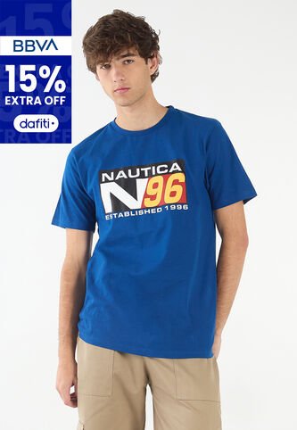 Camiseta NAUTICA Azul Nautica