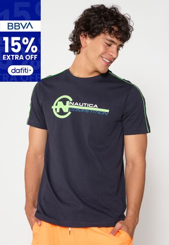 Camiseta NAUTICA Azul Nautica