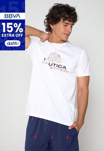 Camiseta NAUTICA Blanco Nautica