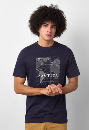 Camiseta NAUTICA Azul