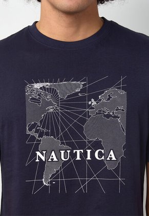 Camiseta NAUTICA Azul