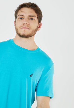 Camiseta Azul Celeste Nautica