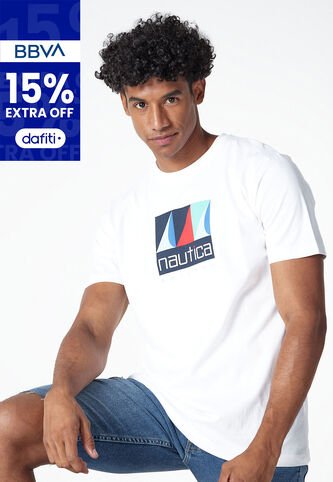 Camiseta NAUTICA Blanco Nautica