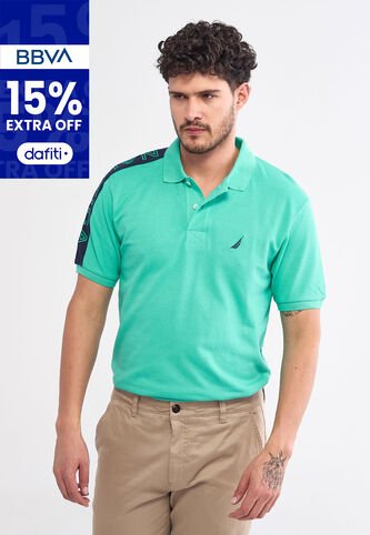 Polo NAUTICA Verde Nautica