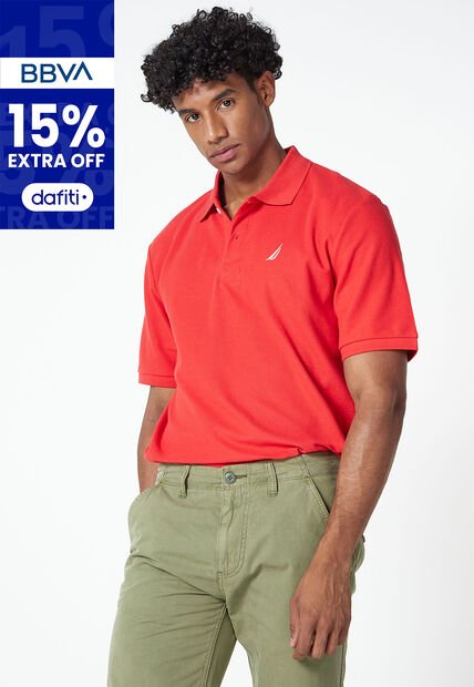 Polo NAUTICA Rojo