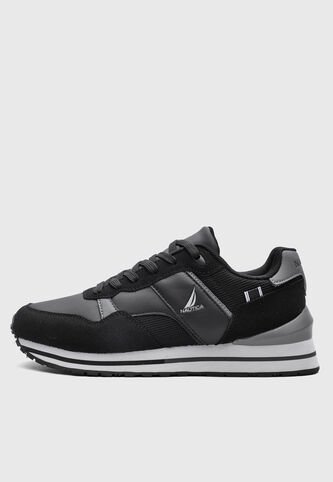 Tenis Lifestyle NAUTICA Charcoal 2 Negro Nautica