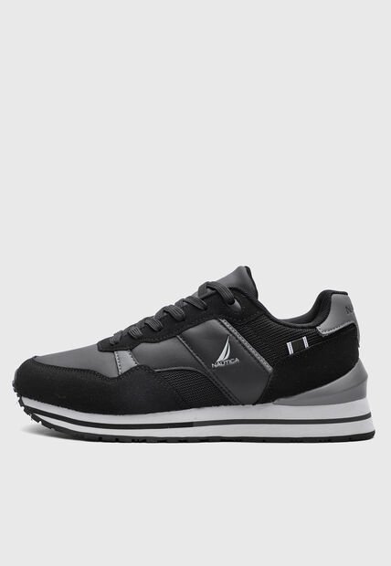 Tenis Lifestyle NAUTICA Charcoal 2 Negro