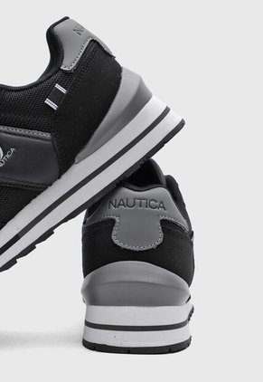 Tenis Lifestyle NAUTICA Charcoal 2 Negro