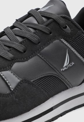 Tenis Lifestyle NAUTICA Charcoal 2 Negro