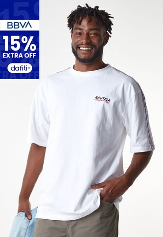 Camiseta NAUTICA Blanco Nautica