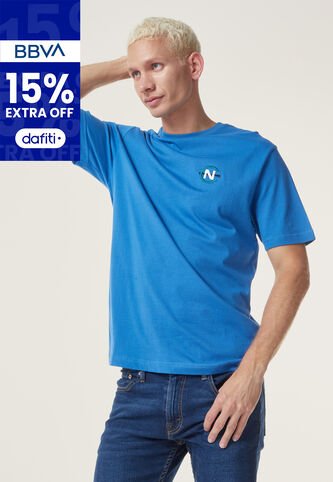 Camiseta NAUTICA Azul Nautica