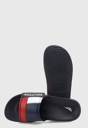 Playera Azul-Rojo-Blanco Nautica Bower