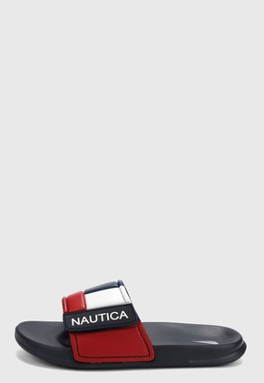 Playera Azul-Rojo-Blanco Nautica Bower