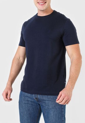 Camiseta Azul Navy Nautica