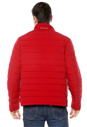 Chaqueta Doble Faz Gris-Rojo Nautica